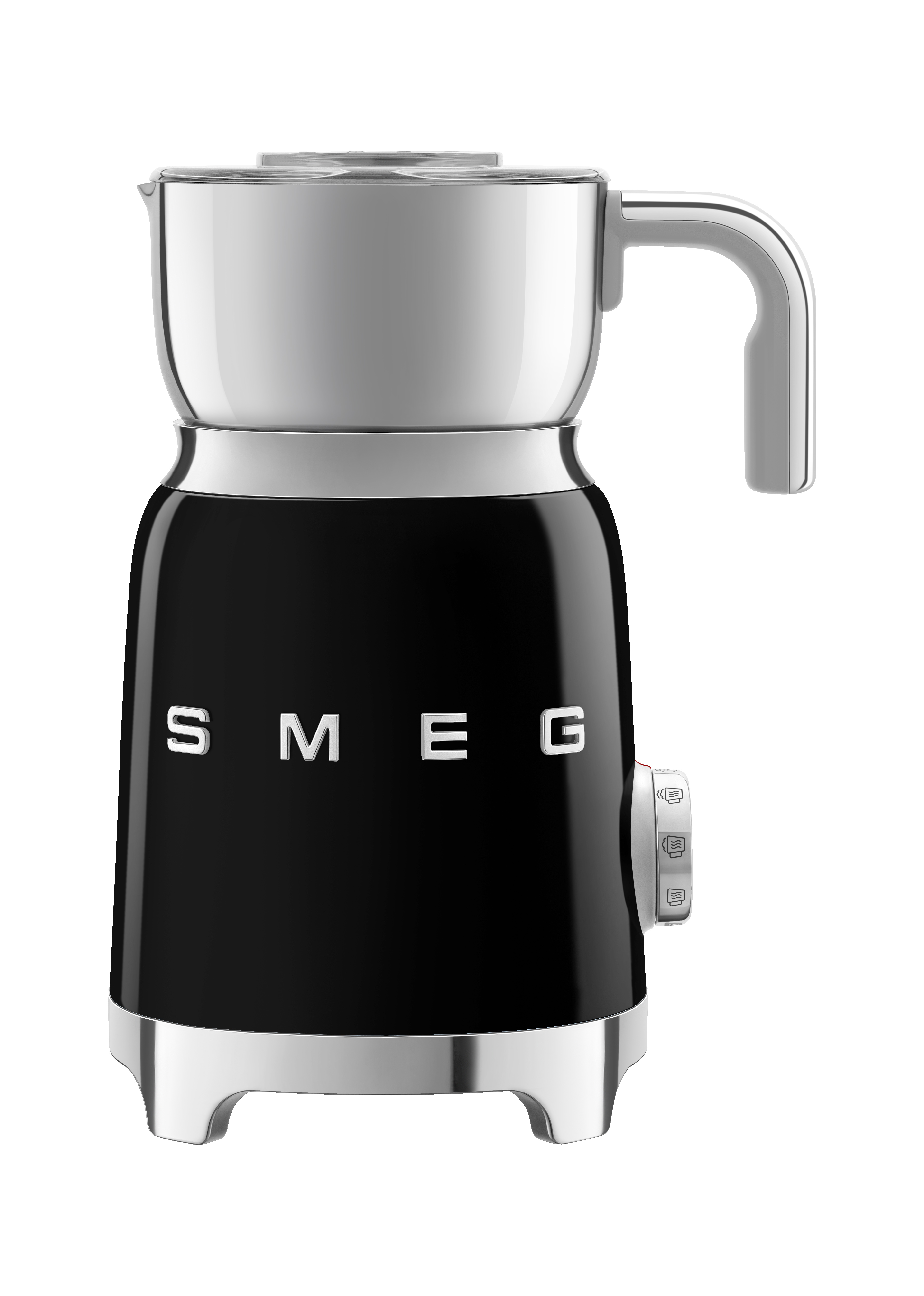 smeg Milchschäumer schwarz